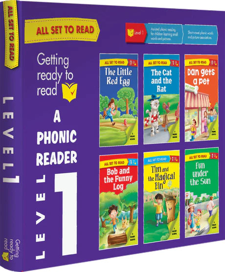 Phonic Reader Getting Ready To Read by Navin Kumar Jha in Paperback