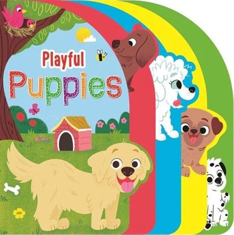 Playful Puppies (Layered Board Book) by Igloo Books in Hardcover