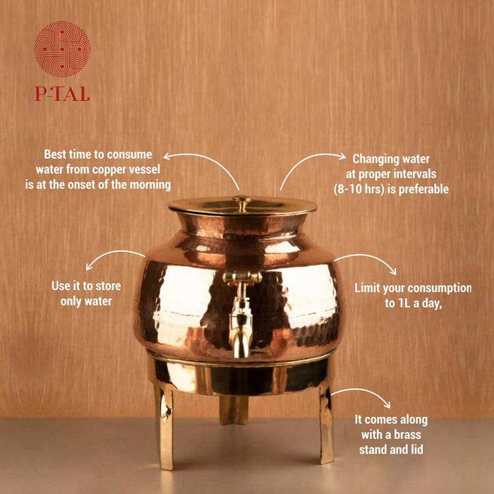 Copper Water Dispenser | Copper water dispenser for dringking