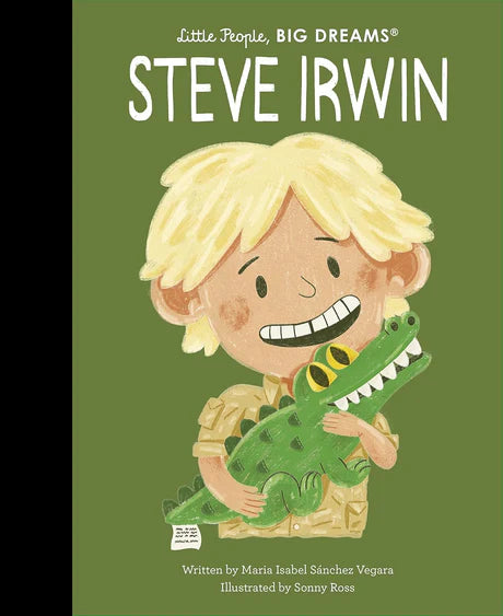 Steve Irwin by Maria Isabel Sánchez Vegara in Hardcover