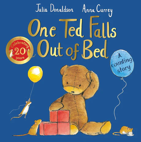 One Ted Falls Out Of Bed 20Th Anniversary Edition by Julia Donaldson in Paperback