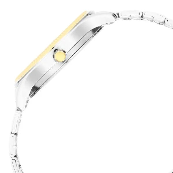 Titan Men's Trendsetter Watch: Chic Blue Dial & Two-Tone Strap