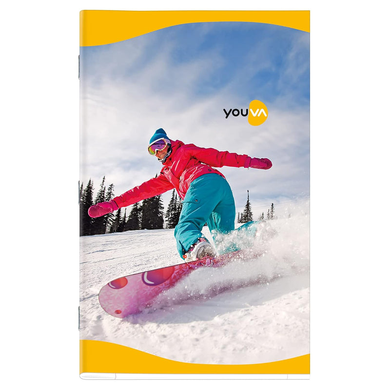 Navneet YOUVA Soft Bound Long Notebook - 172 Pages (Pack of 6)
