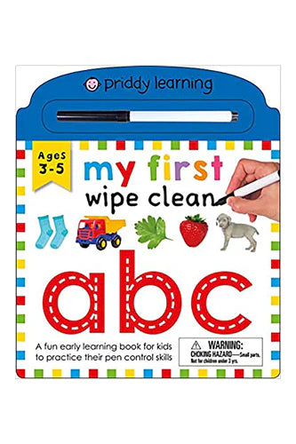 My First Wipe Clean: Abc by Roger Priddy in Paperback