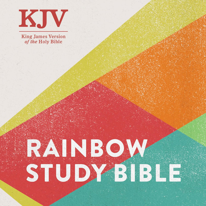 KJV Rainbow Study Bible, Hardcover by Holman Bible Publishers