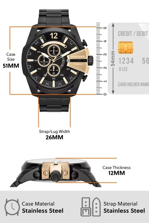 Diesel Uhr DZ4338 | Luxus-Armbanduhren