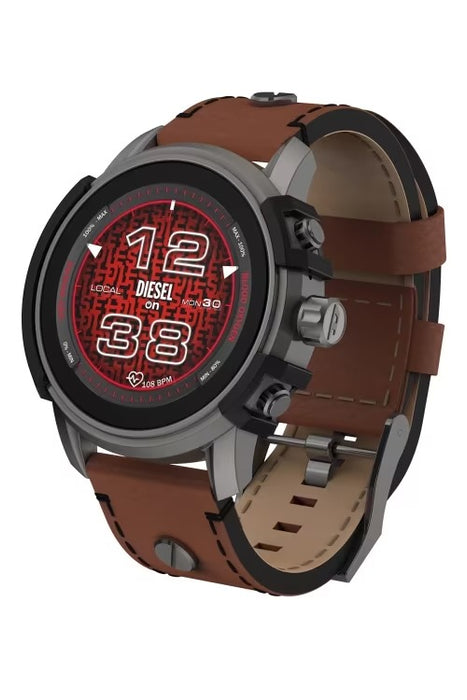 Diesel Gen 6 Griffed Brown Smartwatch DZT2043 | Luxury wrist watches