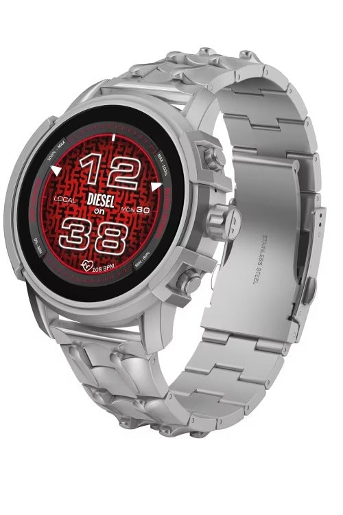 Diesel Gen 6 Griffed Silver Smartwatch DZT2040