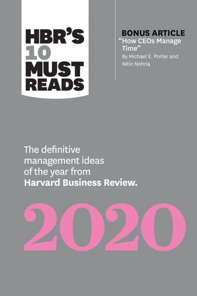 Hbr'S 10 Must Reads 2020: The Definitive Management by Harvard Business Review & Michael E. Porter