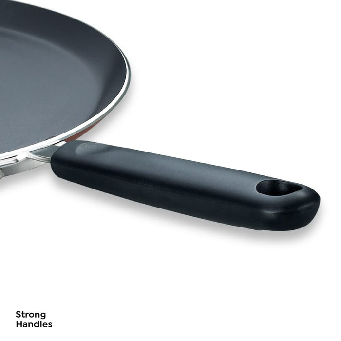 Prestige Omega Deluxe Omni Tawa 280 mm (Aluminium, Red)