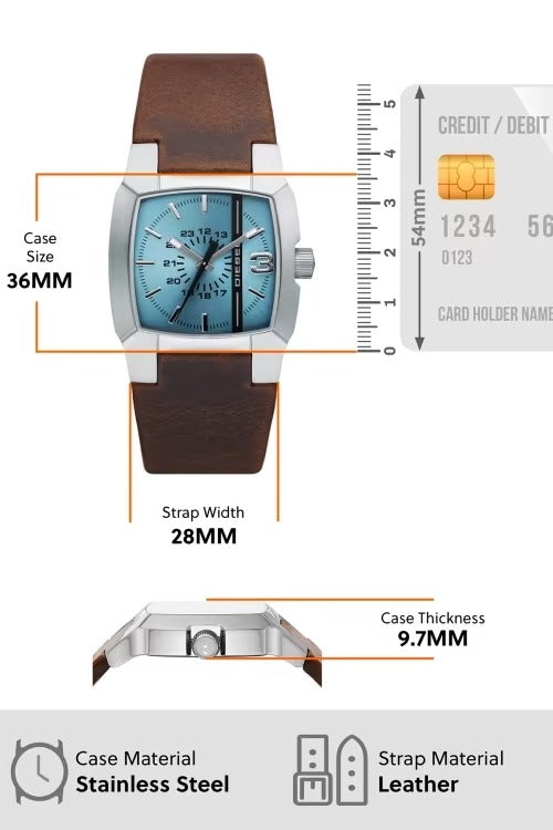 Diesel Cliffhanger Brown Watch DZ1998