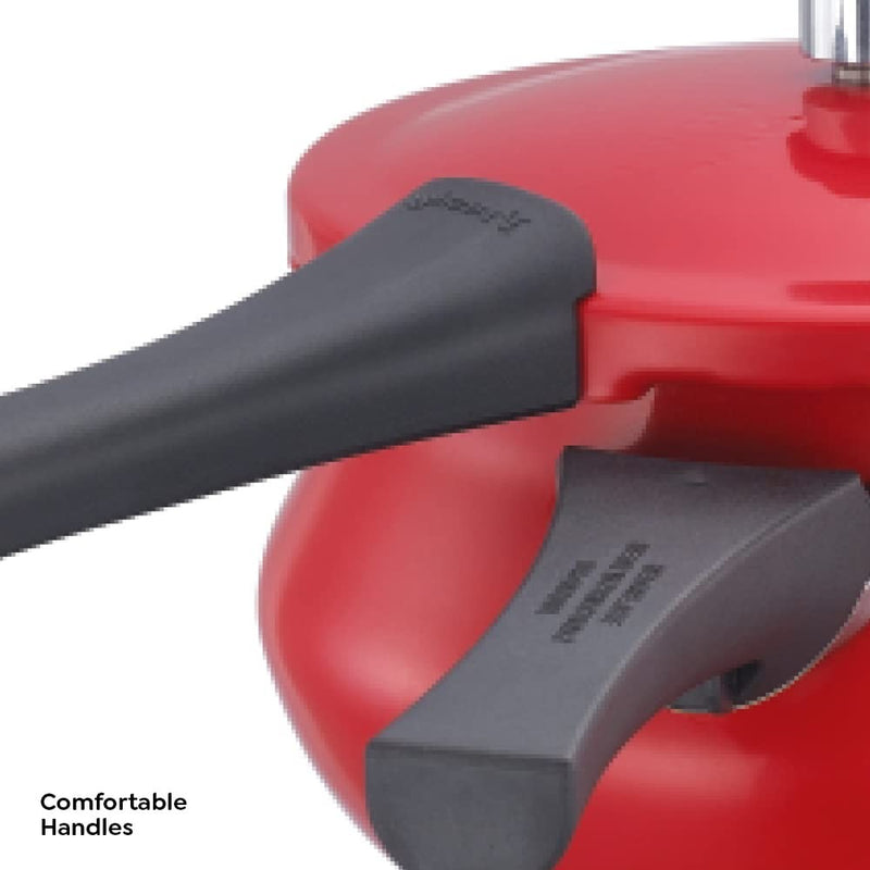 Prestige Deluxe Plus Aluminium-Außendeckel Mini-Druckhandi 3 Liter rot 