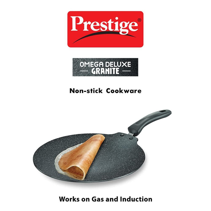 Prestige Omega Deluxe Granite 30cm Non-Stick Dosa Tawa