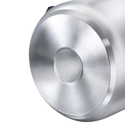 Prestige 5 Litres Nakshatra Alpha Induction Base Inner Lid Stainless Steel Pressure Cooker |Silver | Metallic Safety Plug | Durable Handles | Pressure Regulator | Eachdaykart