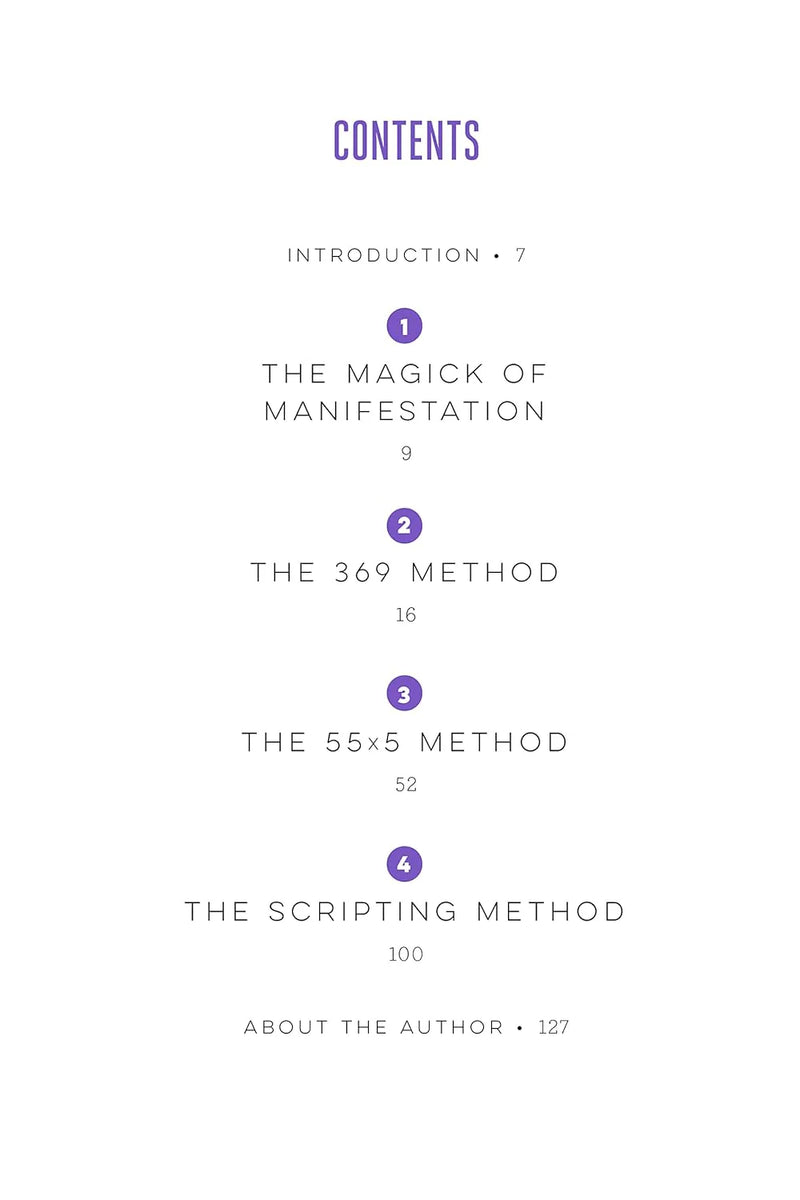 Manifestation Journal Magick: Guided 369, 555, and Scripting by Afura Nefertiti Fareed in Paperback