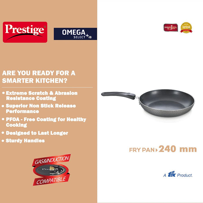 Prestige Omega Select +IB |Fry pan 24cm Non Stick Fry pan