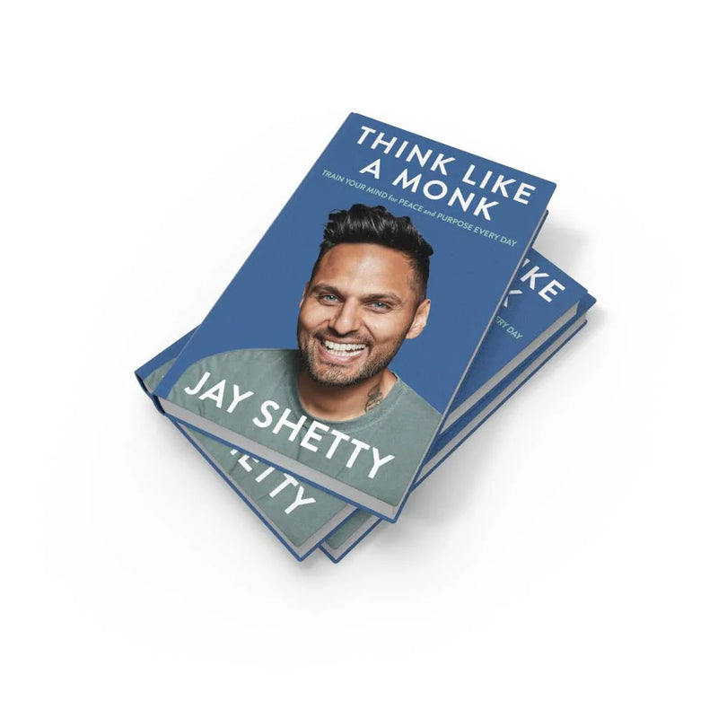 THINK LIKE A MONK: The secret of how to harness the power of positivity and be happy now by Jay Shetty in Hardcover