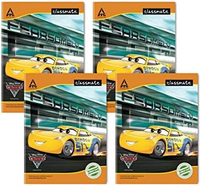 Classmate Notebook | 172 Pages | Four Lines with Gap | 24.0cm x 18.0cm | Pack of 4 | Practice Notebook for School Students Visit the Classmate Store