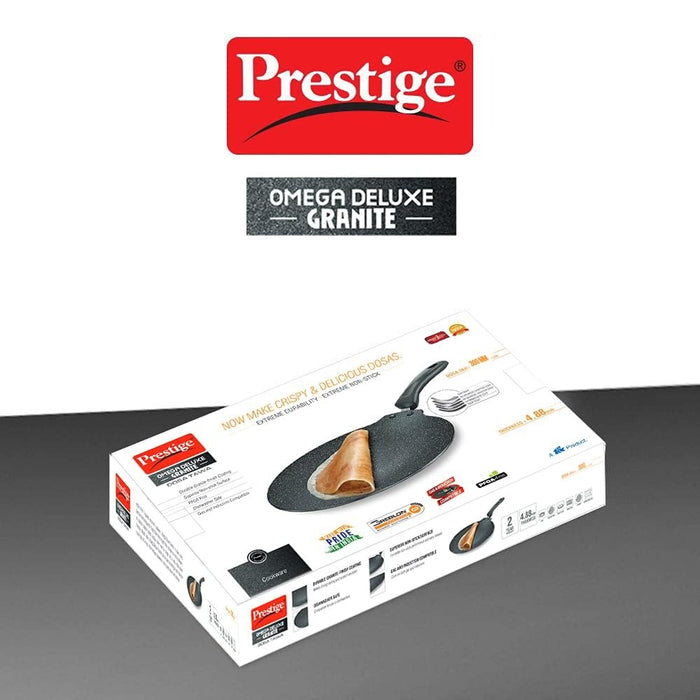 Prestige Omega Deluxe Granite 30cm Non-Stick Dosa Tawa