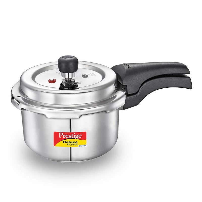 Prestige Svachh Deluxe Alpha 2.0 Litre Stainless Steel Outer Lid Pressure Cooker