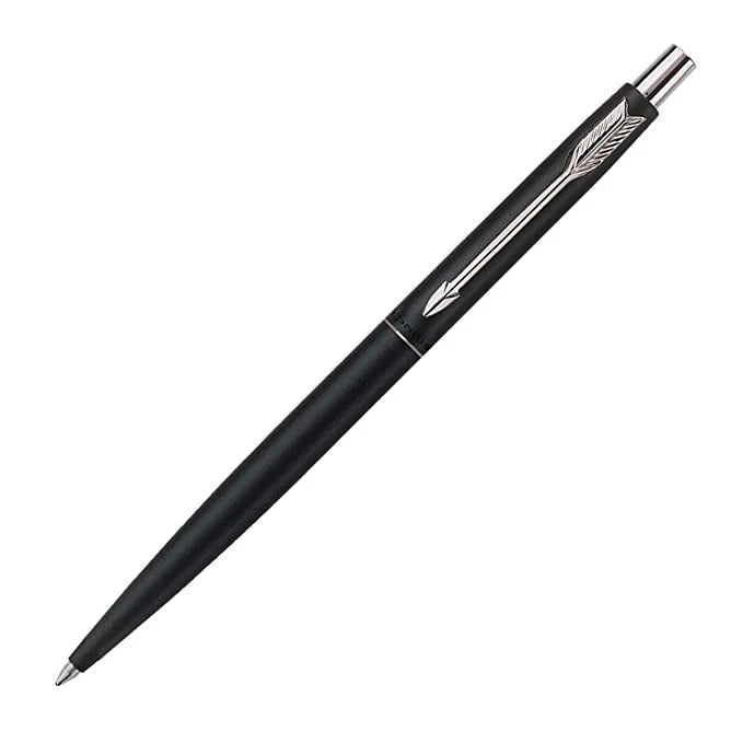 Parker classic matte black CT ball pen with sleek design and smooth writing experience