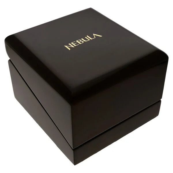 Titan Nebula Calligraphy Analog 18 Karat Solid Gold Watch for Women