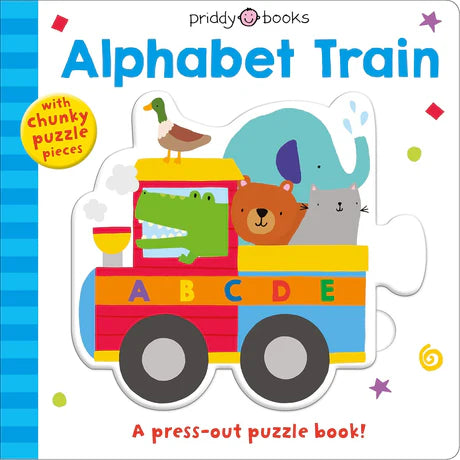Puzzle And Play: Alphabet Train by Roger Priddy in Board book