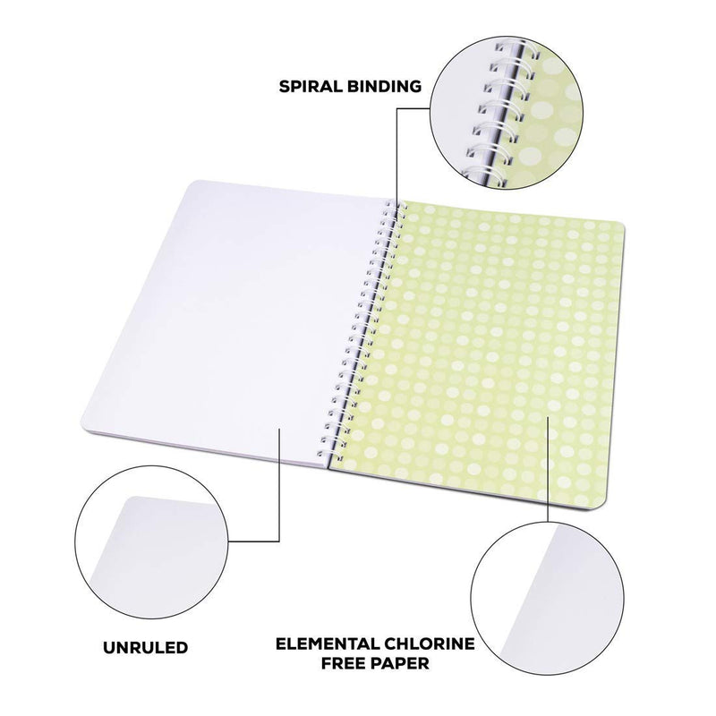 Classmate Pulse 6 Subject Spiral Notebook - Pack of 1