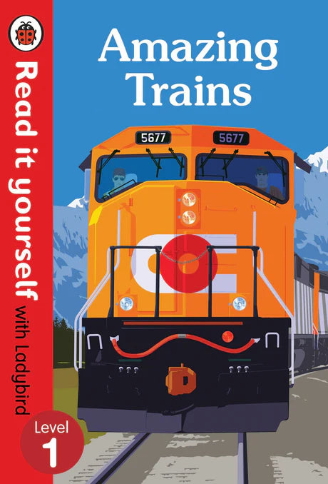 Amazing Trains - Read It Yourself by Ladybird in Hardcover