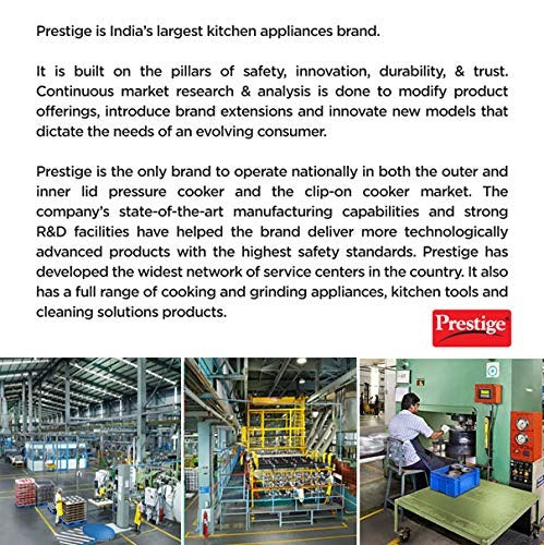 Prestige Harteloxiertes Multi Kadhai | 28 cm | Schwarz 