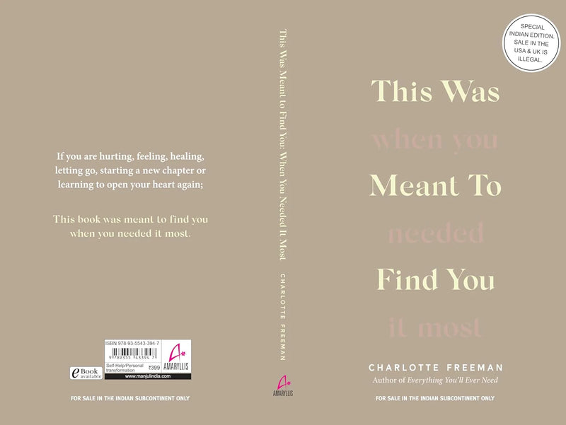This Was Meant To Find You by Charlotte Freeman in Paperback