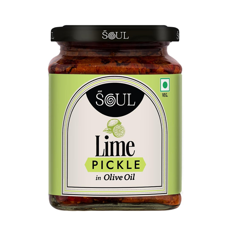 Soul Lime Pickle in Olive Oil 275 Grams
