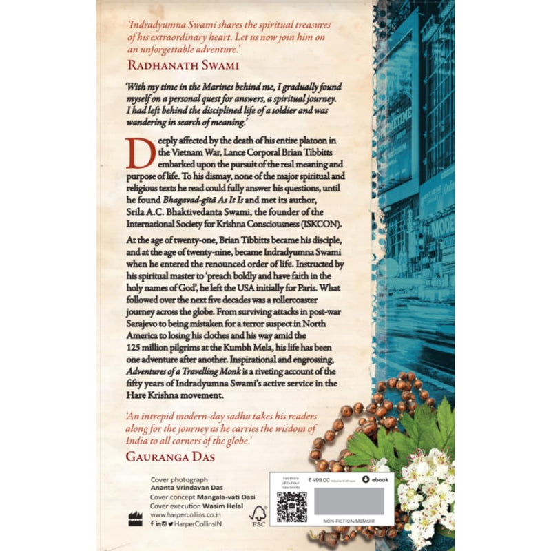 Abenteuer eines reisenden Mönchs von Indradyumna Swami als Taschenbuch