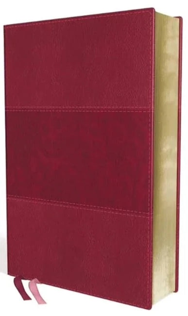 Holy Bible: New International Version, Leathersoft, Comfort Print, Reference (NIV Study Bible, Fully Revised Edition) Imitation Leather