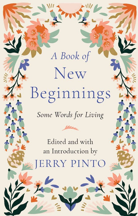 A Book Of New Beginnings by Jerry Pinto in Hardcover