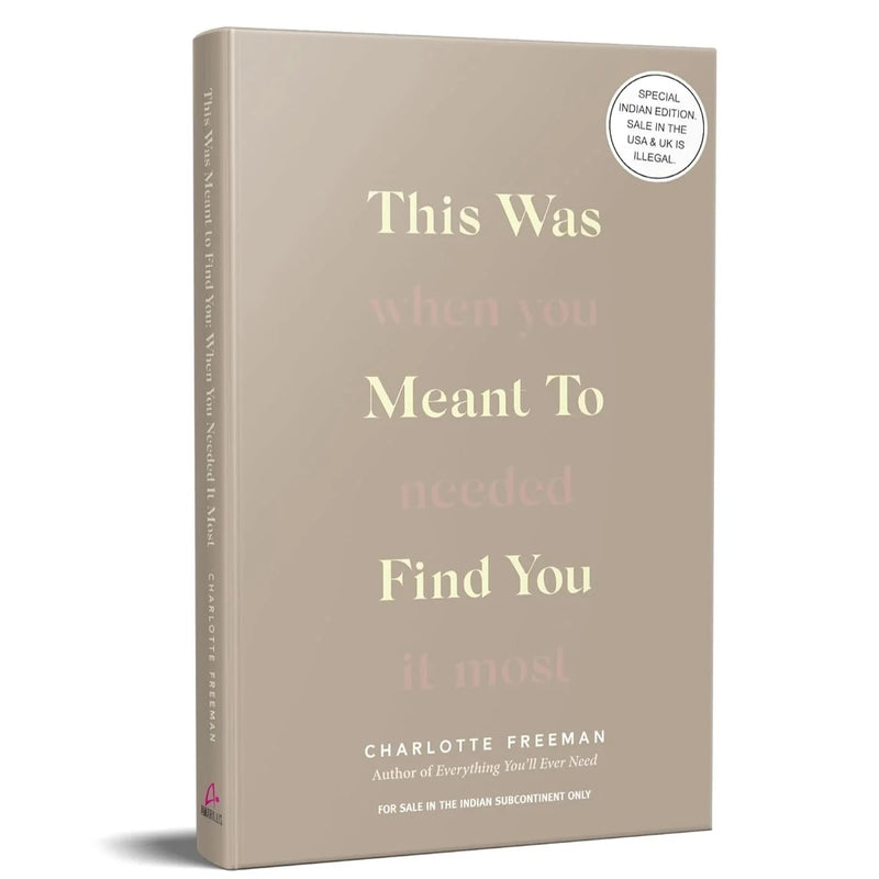 This Was Meant To Find You by Charlotte Freeman in Paperback