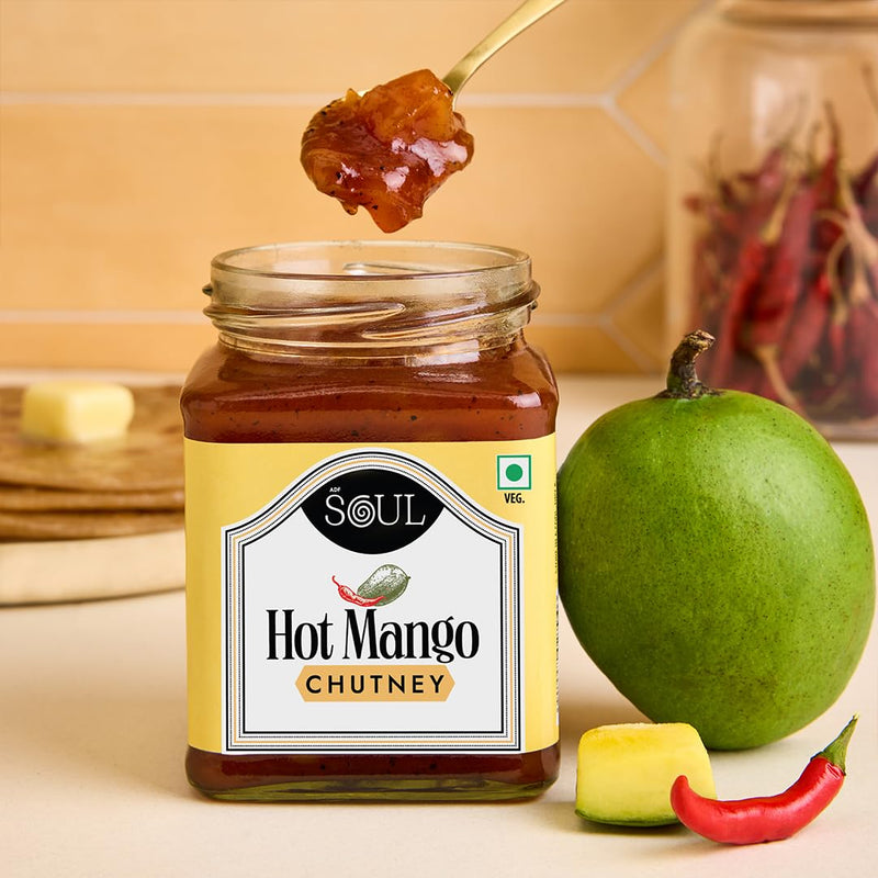 Soul Hot Mango Chutney 325 Grams