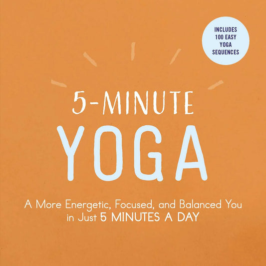 5-Minute Yoga by Adams Media in Paperback