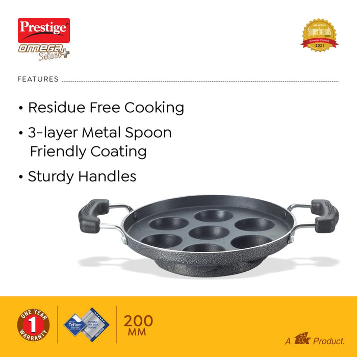 Prestige Omega Select Plus Non Stick Paniyarakkal