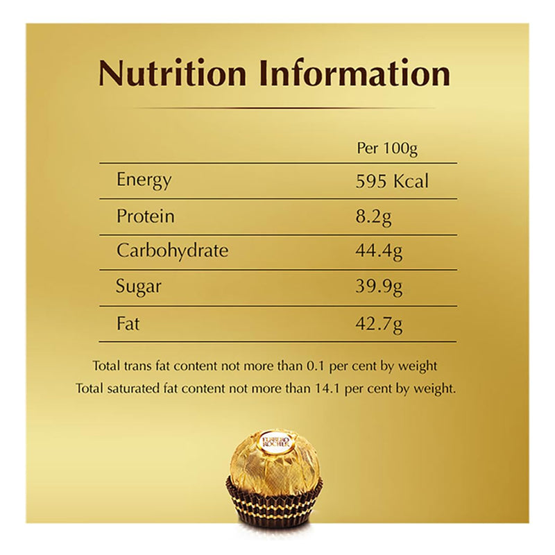 Ferrero Rocher T8 Hazelnut 100 Grams