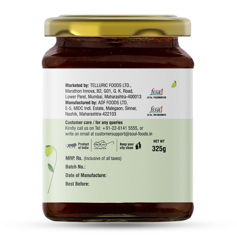 Soul Hot Mango Chutney 325 Grams