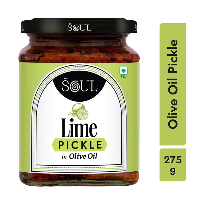 Soul Lime Pickle in Olive Oil 275 Grams