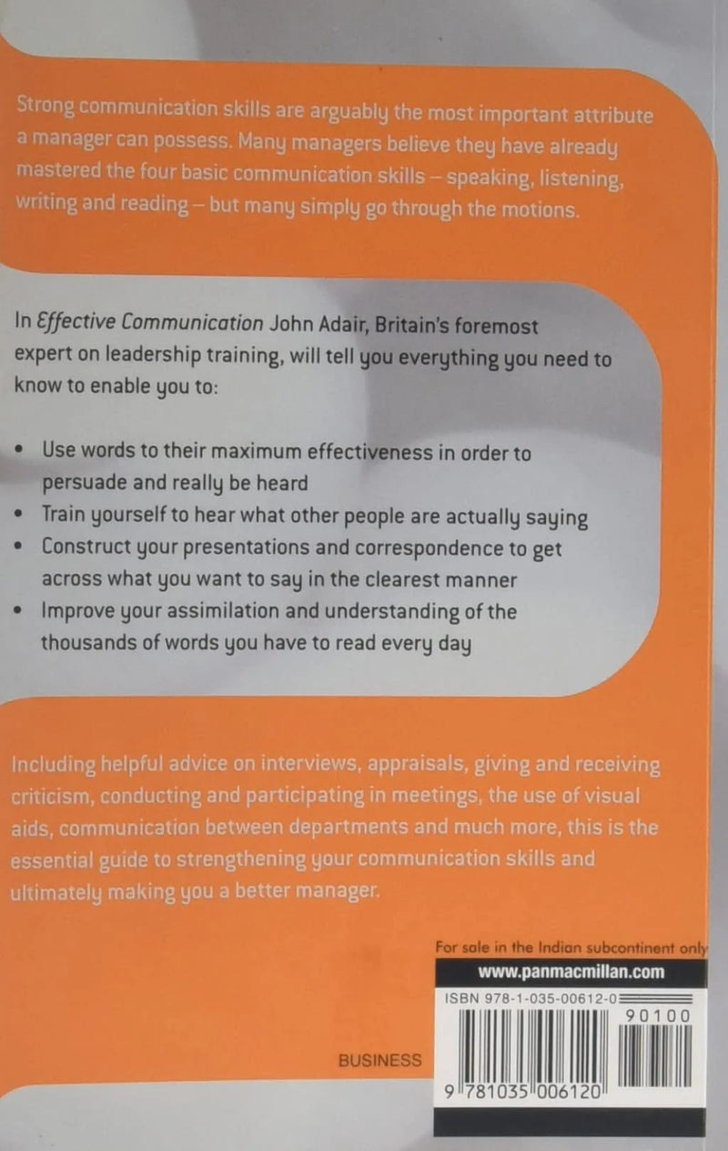 Effektive Kommunikation (überarbeitete Ausgabe) von John Adair