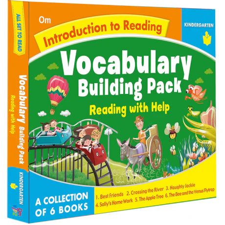 All Set Read Kindergarten Collection Of 6 Books by NA in Box set