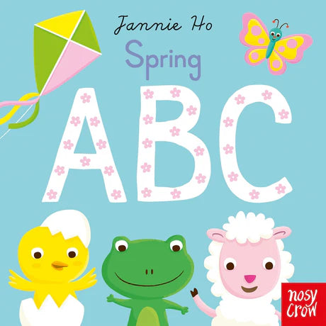 Spring Abc by Jannie Ho Illustrator in Board book
