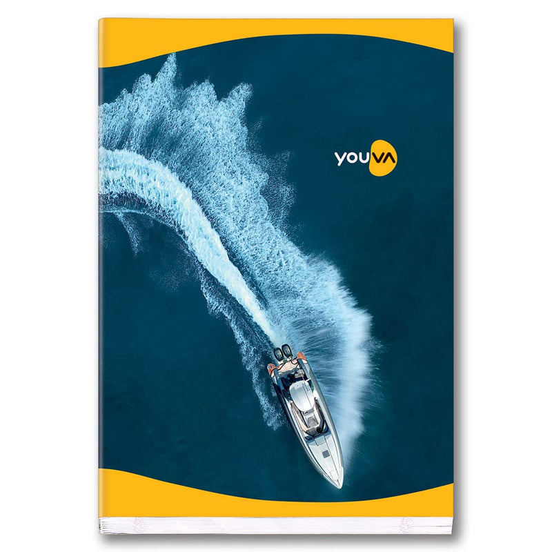 Navneet YOUVA Soft Bound Long Notebook - 388 Pages (Pack of 4)