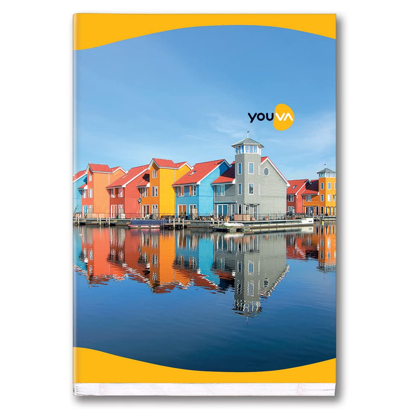 Navneet YOUVA Soft Bound Long Notebook - 388 Pages (Pack of 4)