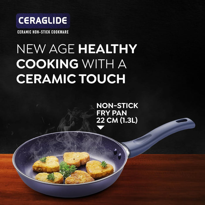 Prestige Ceraglide Ceramic Coated 22 cm Non-Stick Fry Pan