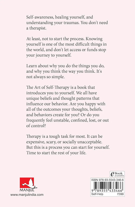 The Art Of Self Therapy by Nick Trenton in Hardcover