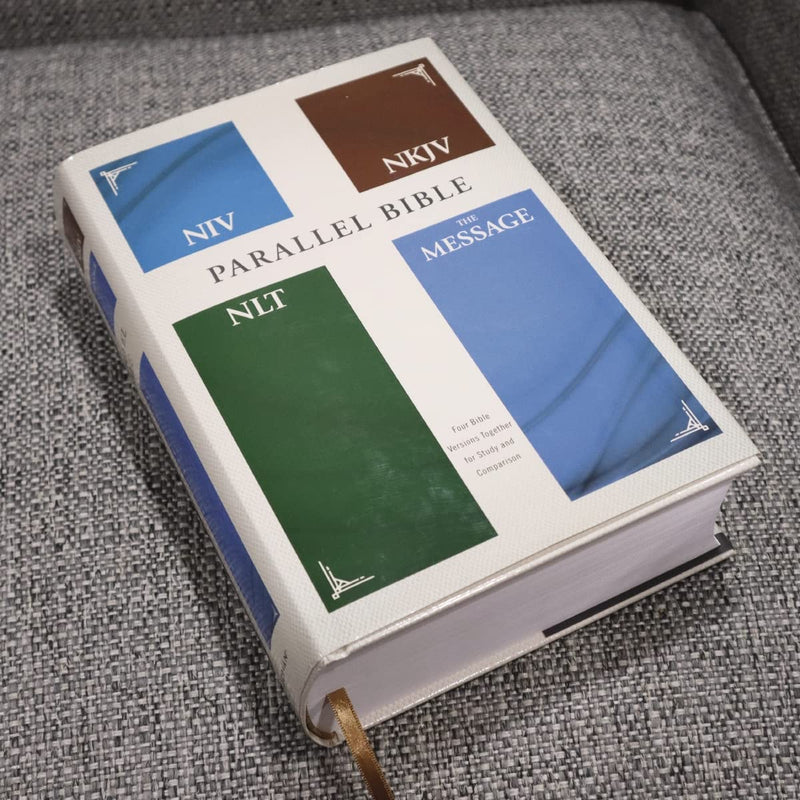 NIV NKJV NLT The Message Parallel Bible Hardcover
